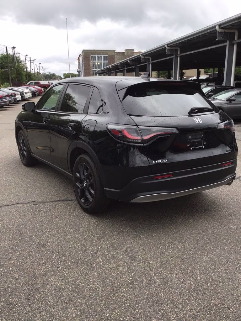 2025 Black Honda HR-V Sport AWD SUV