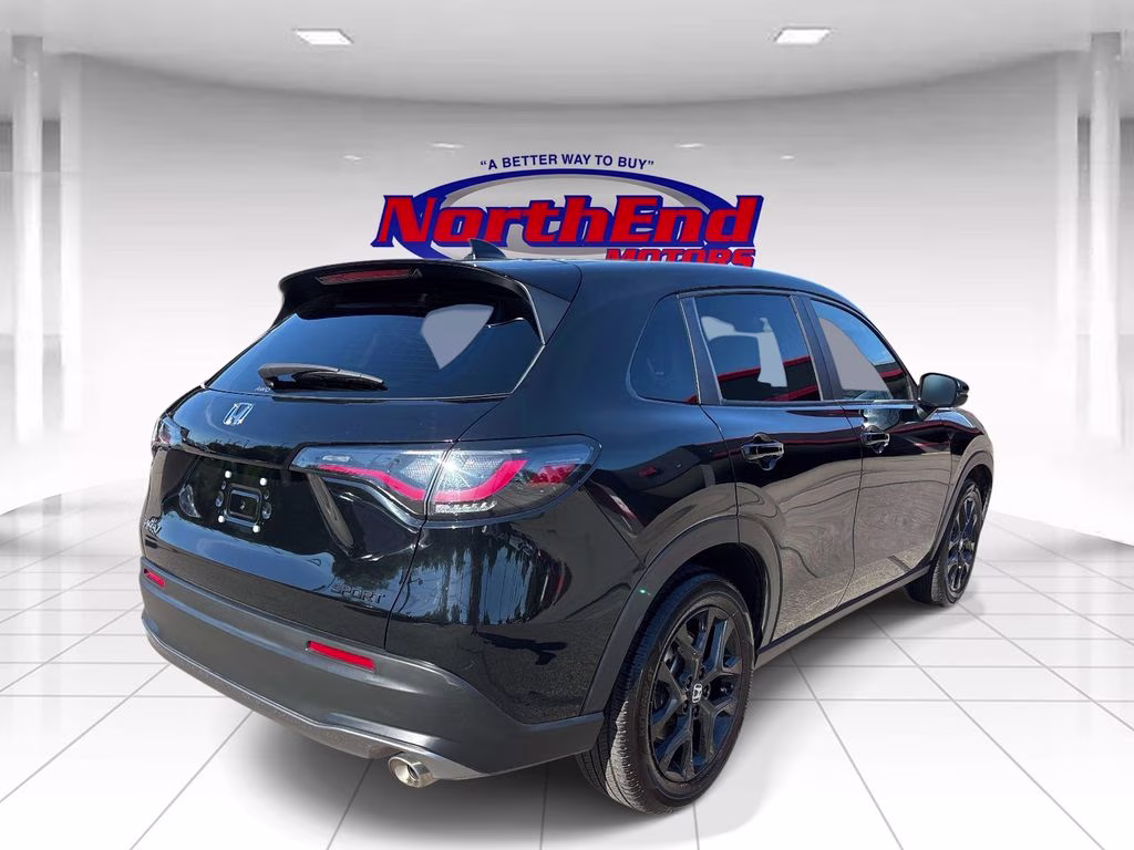 2025 Black Honda HR-V Sport AWD SUV