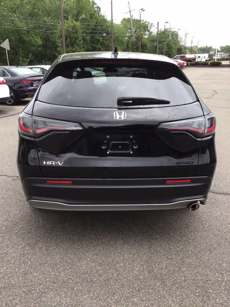 2025 Black Honda HR-V Sport AWD SUV