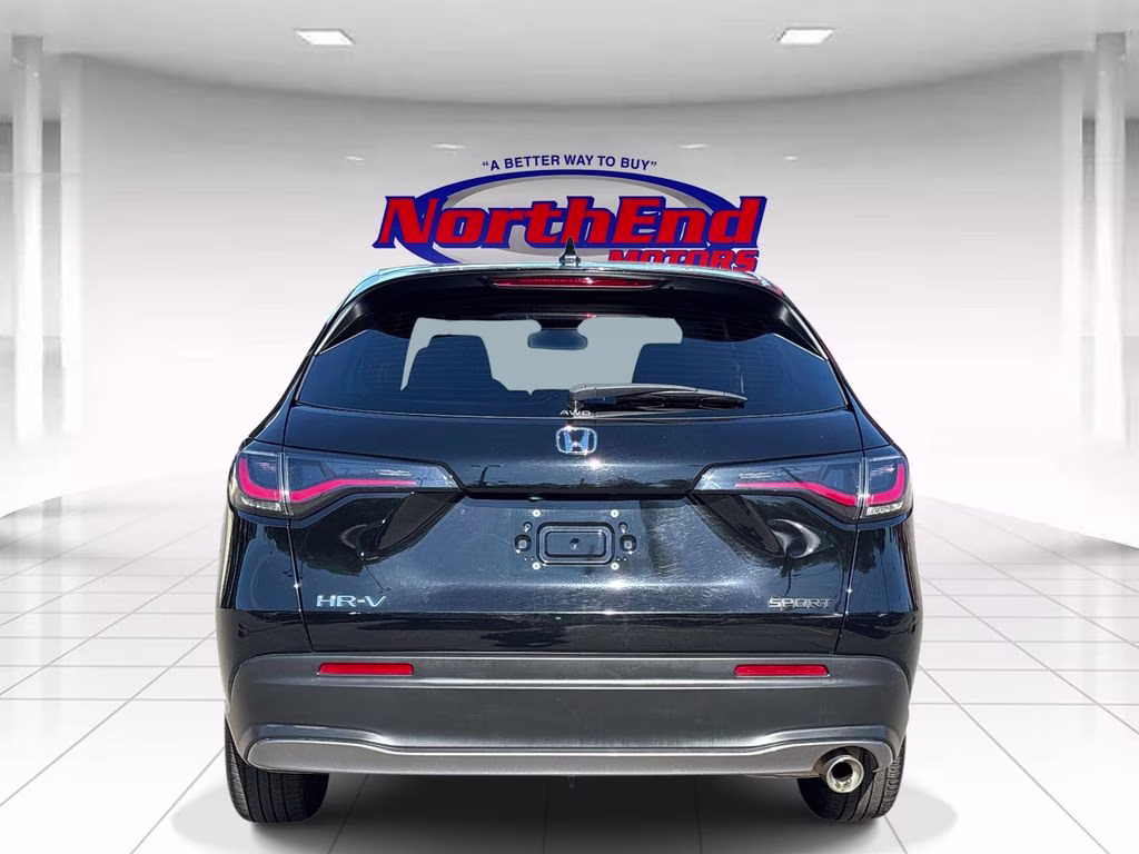 2025 Black Honda HR-V Sport AWD SUV