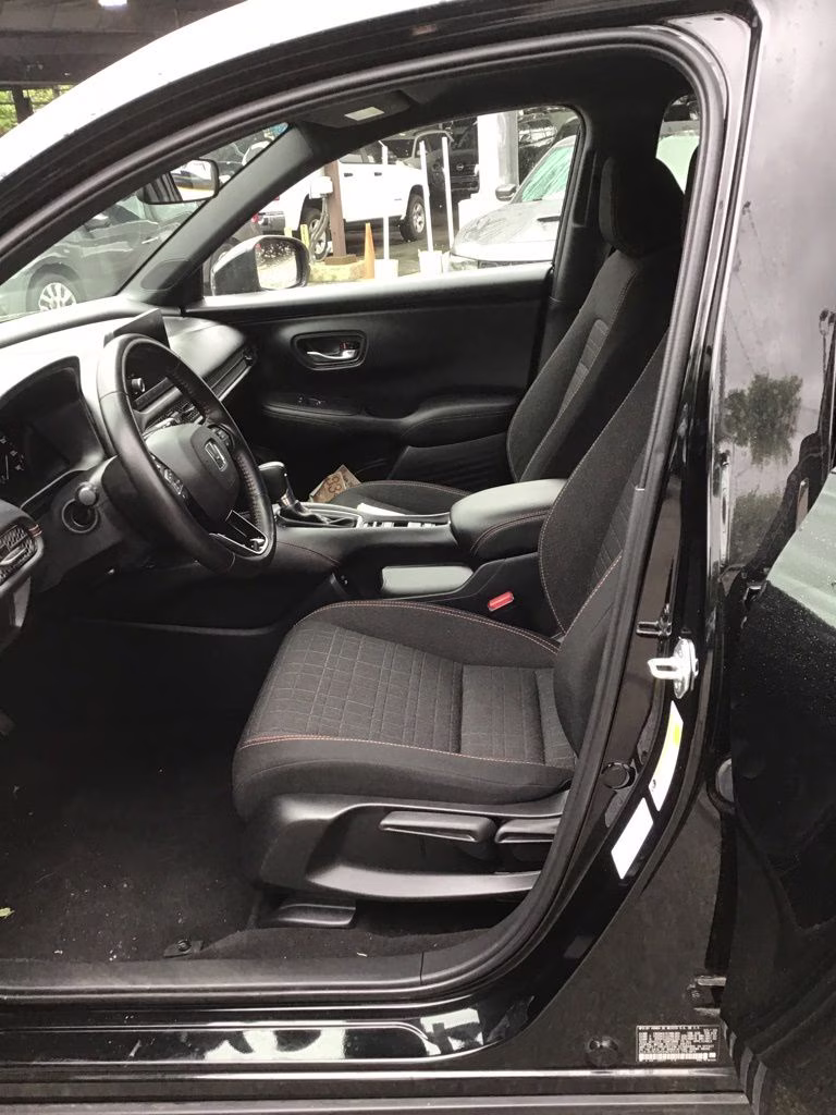 2025 Black Honda HR-V Sport AWD SUV