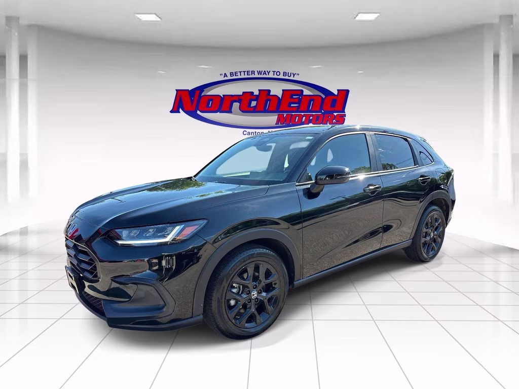 2025 Black Honda HR-V Sport AWD SUV