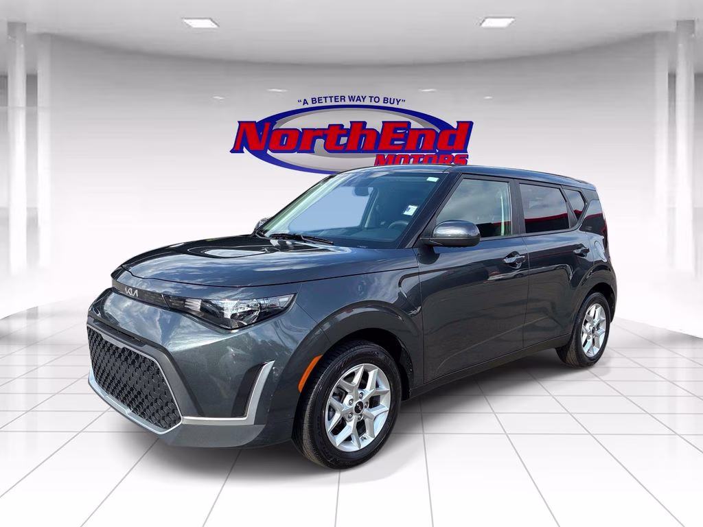 2025 Gray Kia Soul LX FWD Hatchback