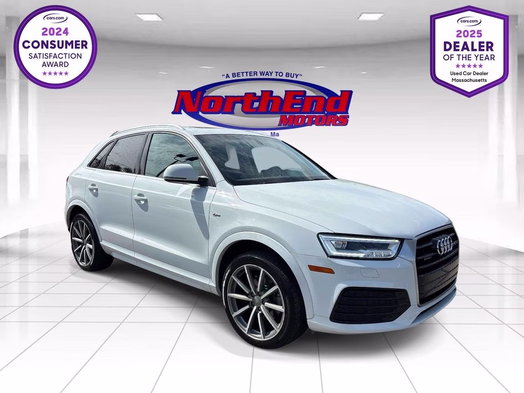 2018 Glacier White Audi Q3 2.0T Premium Plus AWD SUV