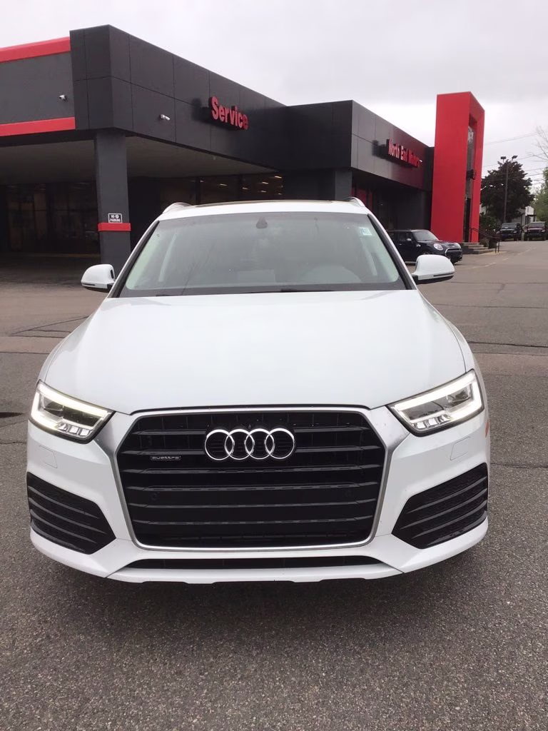 2018 Glacier White Audi Q3 2.0T Premium Plus AWD SUV