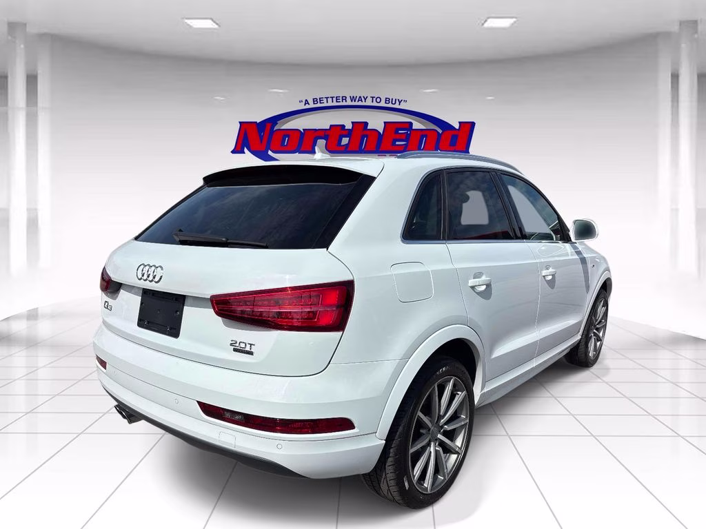 2018 Glacier White Audi Q3 2.0T Premium Plus AWD SUV