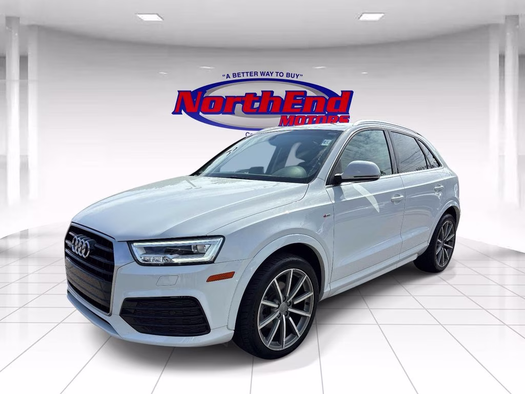 2018 Glacier White Audi Q3 2.0T Premium Plus AWD SUV