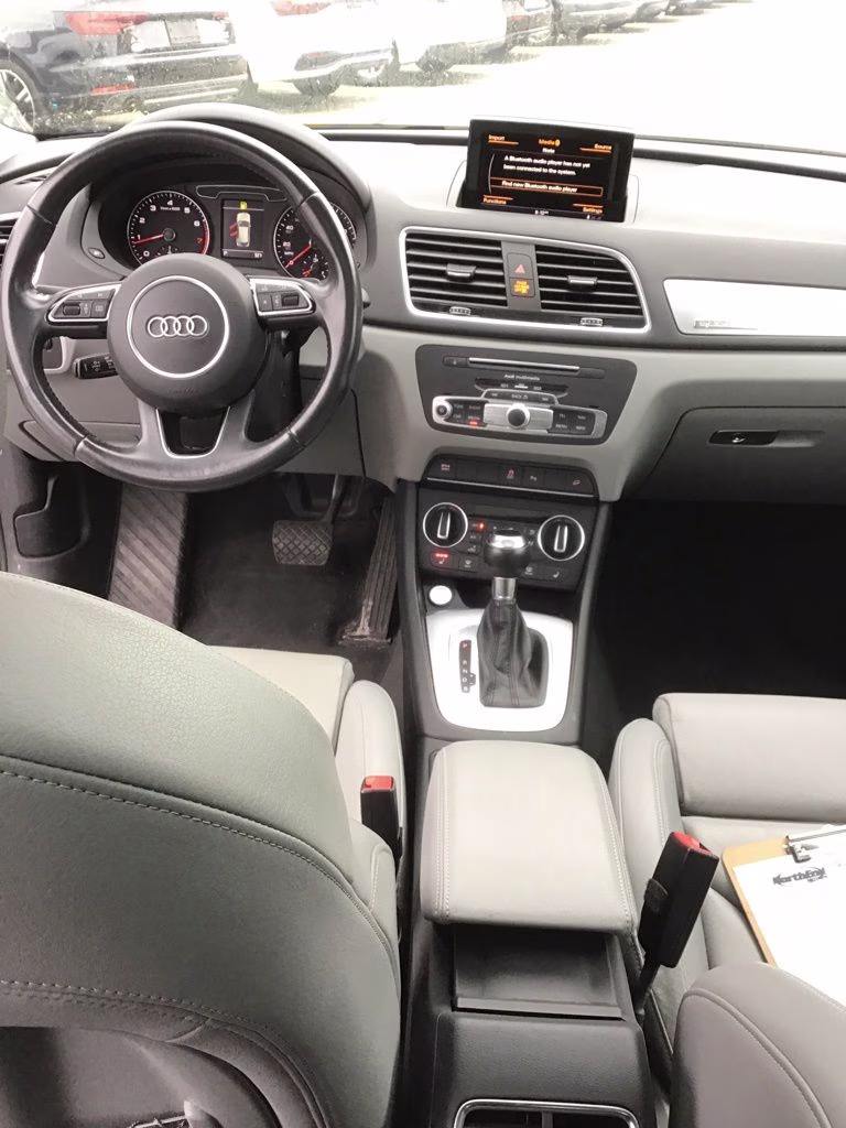 2018 Glacier White Audi Q3 2.0T Premium Plus AWD SUV