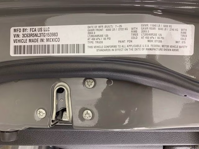 2026 Ceramic Gray Clearcoat Ram 2500 Laramie 4X4 Truck