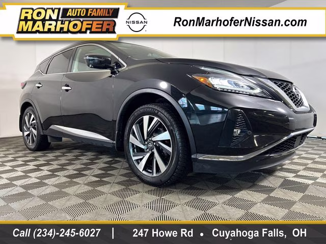 2022 Magnetic Black Pearl Nissan Murano SL AWD SUV