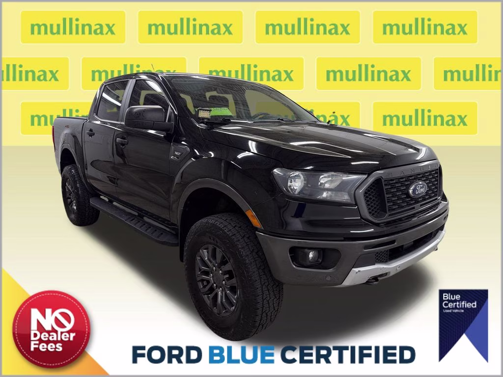 2020 Shadow Black Ford Ranger XLT 4X4 Truck