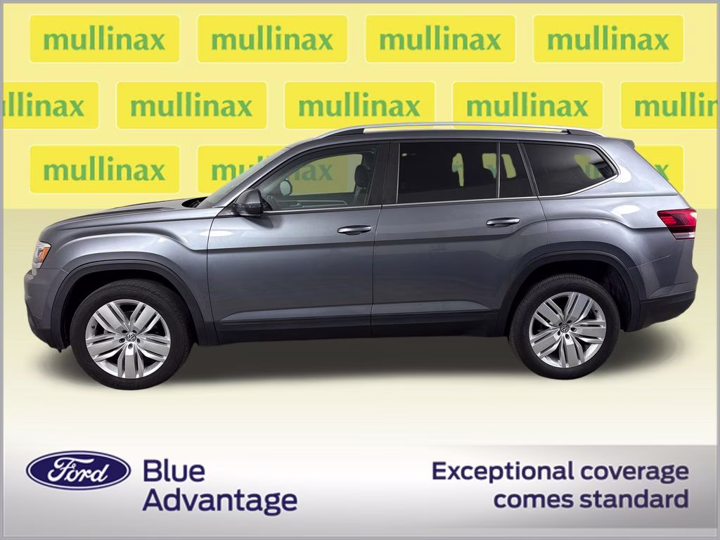 2019 Platinum Gray Metallic Volkswagen Atlas 3.6L V6 SE AWD SUV
