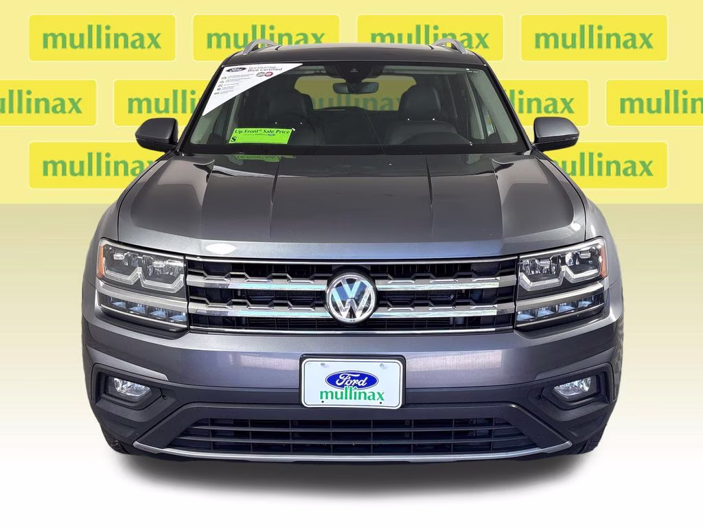 2019 Platinum Gray Metallic Volkswagen Atlas 3.6L V6 SE AWD SUV