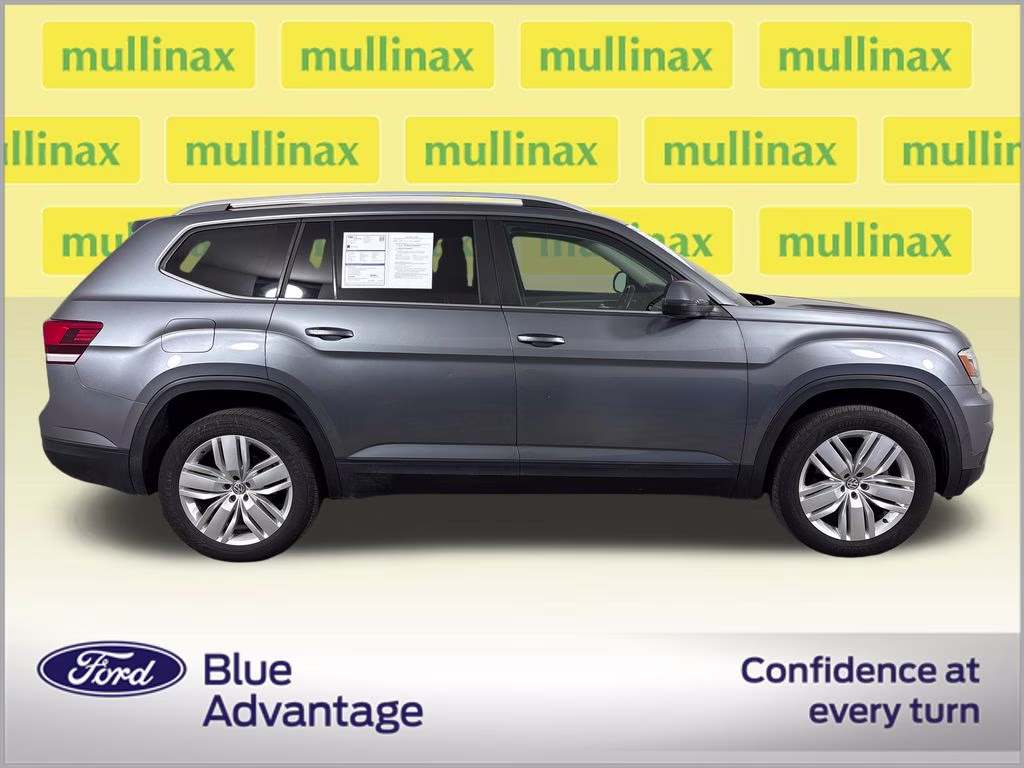 2019 Platinum Gray Metallic Volkswagen Atlas 3.6L V6 SE AWD SUV