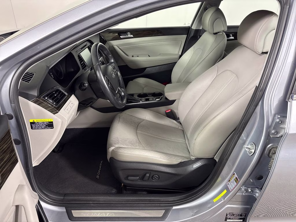 2017 Shale Gray Metallic Hyundai Sonata Limited FWD Sedan