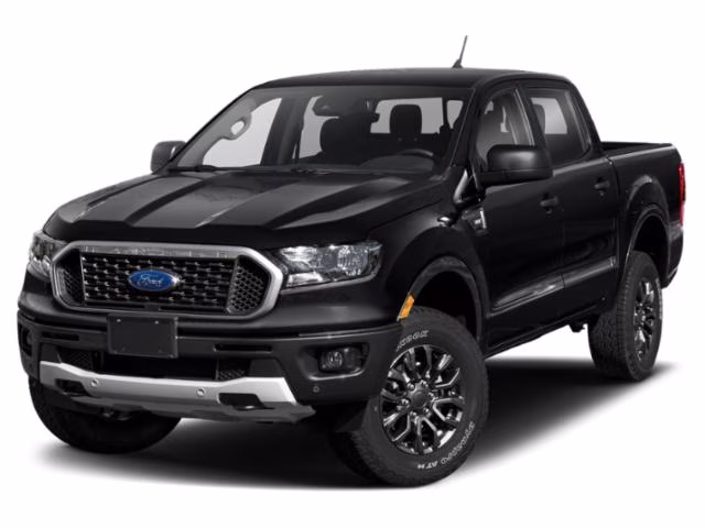 2020 Shadow Black Ford Ranger XLT 4X4 Truck
