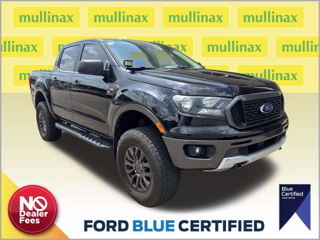 2020 Shadow Black Ford Ranger XLT 4X4 Truck