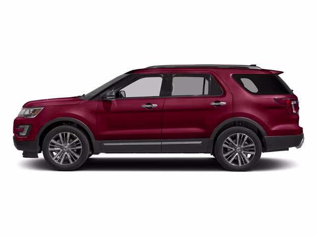 2017 Ruby Red Metallic Ford Explorer Platinum 4X4 SUV