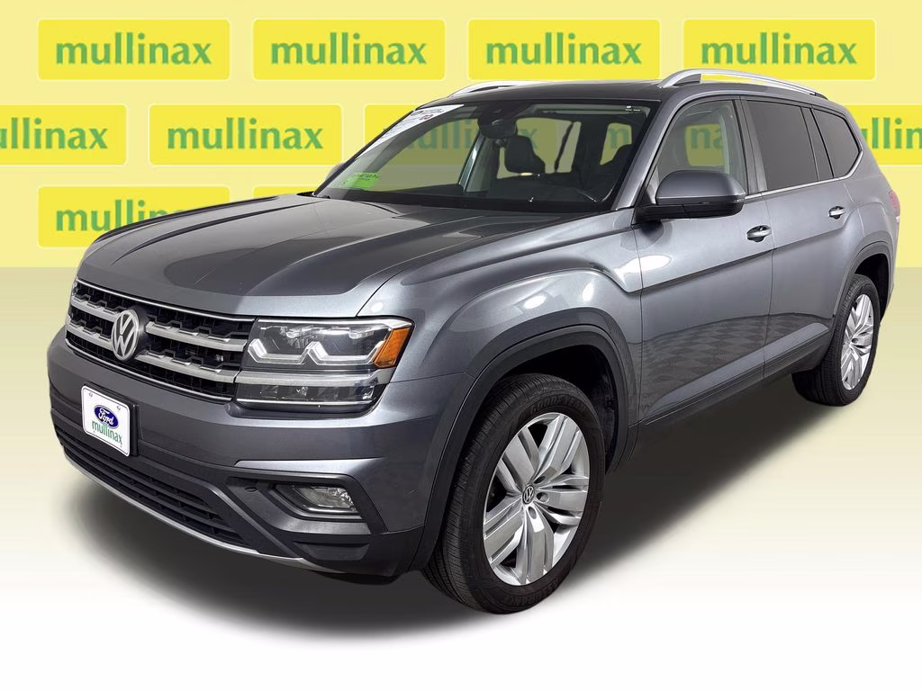2019 Platinum Gray Metallic Volkswagen Atlas 3.6L V6 SE AWD SUV