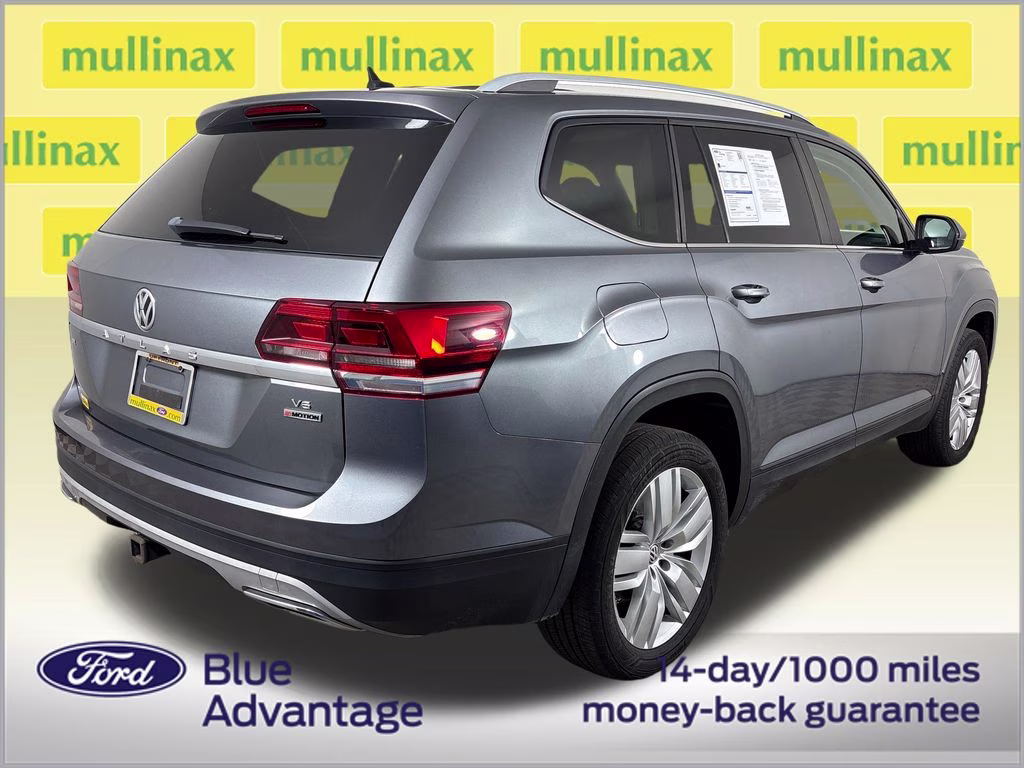 2019 Platinum Gray Metallic Volkswagen Atlas 3.6L V6 SE AWD SUV