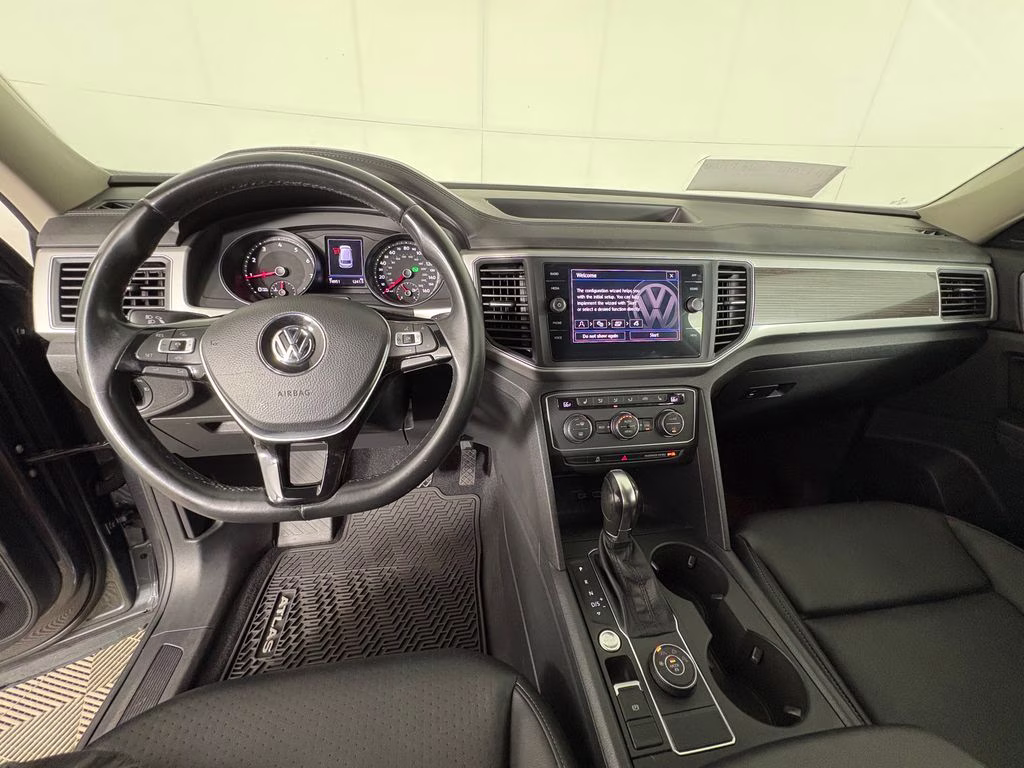 2019 Platinum Gray Metallic Volkswagen Atlas 3.6L V6 SE AWD SUV