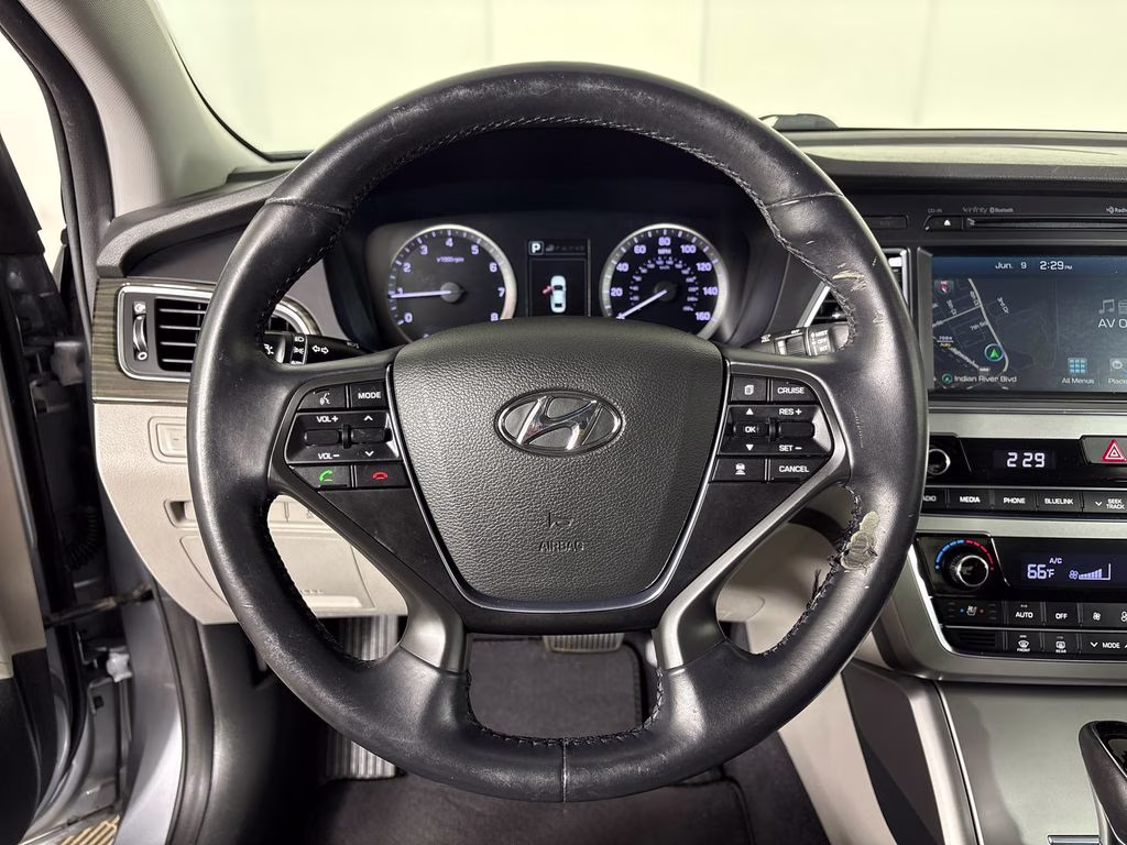 2017 Shale Gray Metallic Hyundai Sonata Limited FWD Sedan