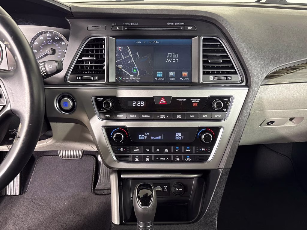 2017 Shale Gray Metallic Hyundai Sonata Limited FWD Sedan
