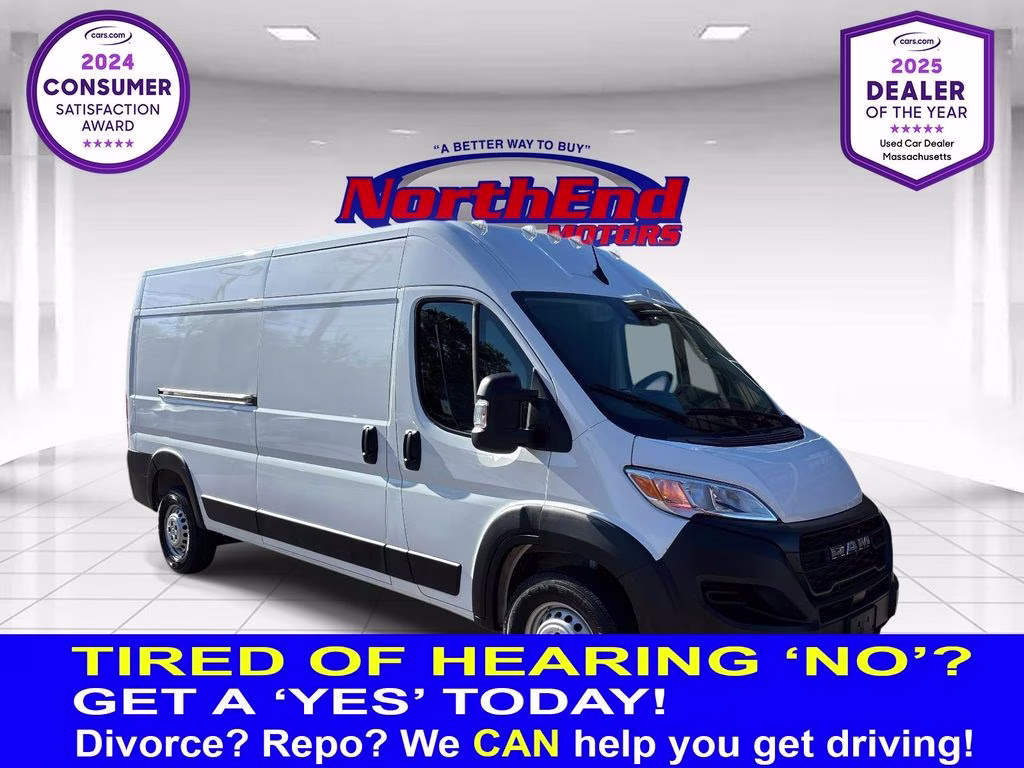 2026 Bright White Clearcoat Ram ProMaster 2500 High Roof FWD Van