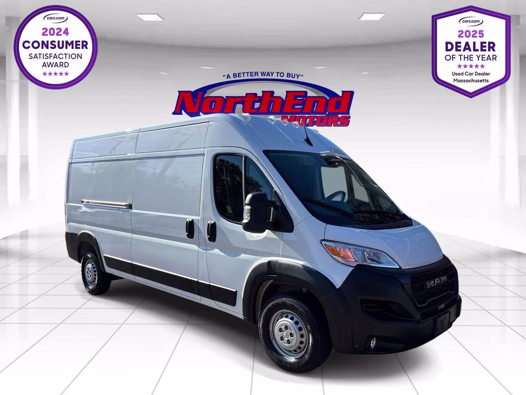 2026 Bright White Clearcoat Ram ProMaster 2500 High Roof FWD Van