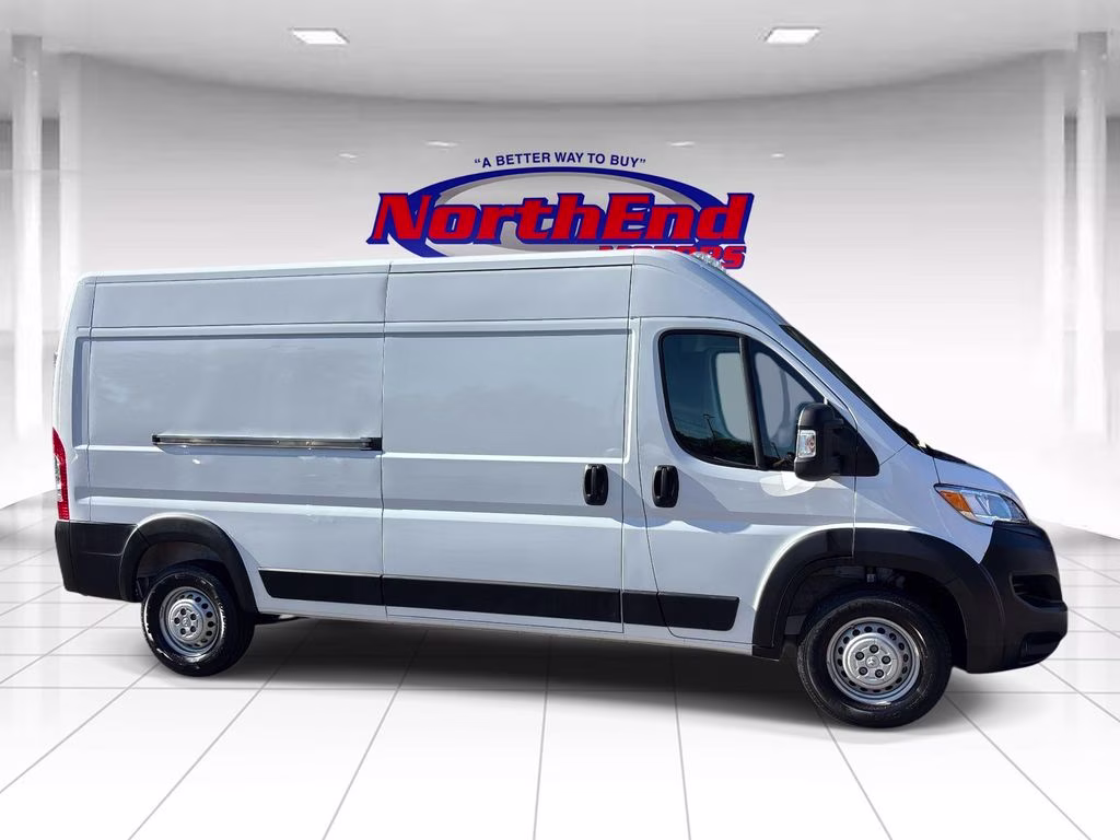 2026 Bright White Clearcoat Ram ProMaster 2500 High Roof FWD Van
