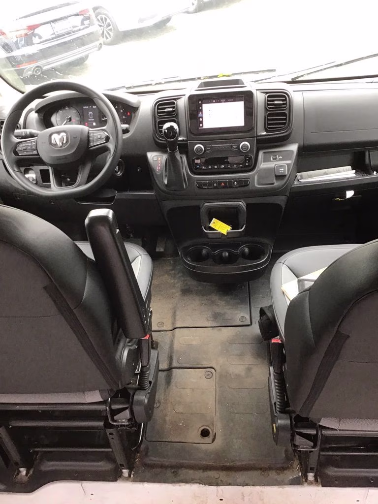 2026 Bright White Clearcoat Ram ProMaster 2500 High Roof FWD Van