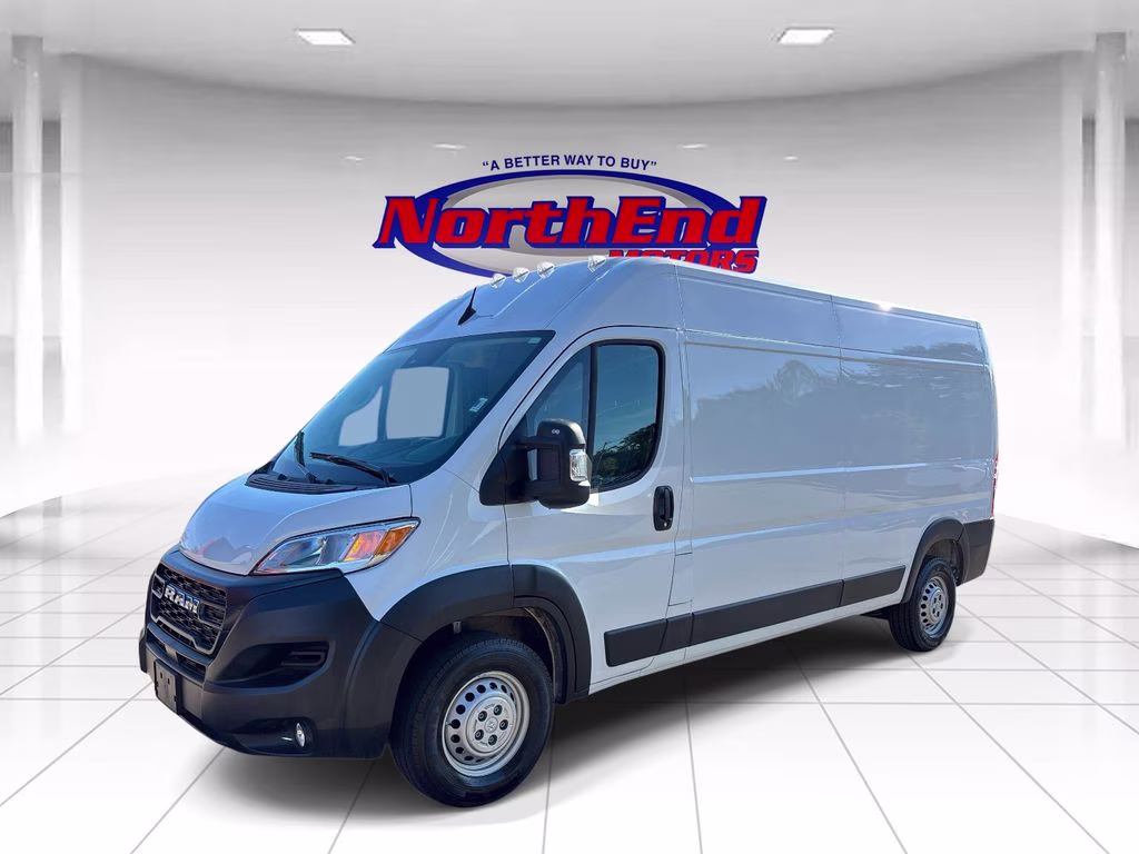 2026 Bright White Clearcoat Ram ProMaster 2500 High Roof FWD Van