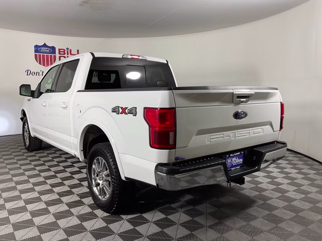 2020 Oxford White Ford F-150 Lariat 4X4 Truck