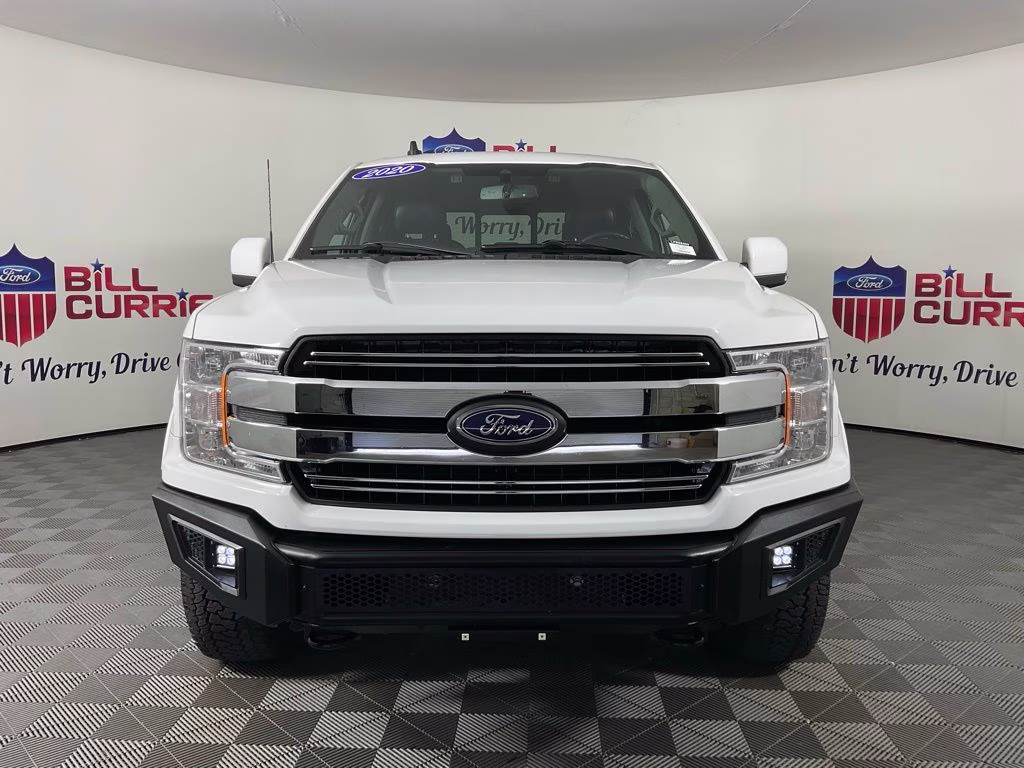 2020 Oxford White Ford F-150 Lariat 4X4 Truck