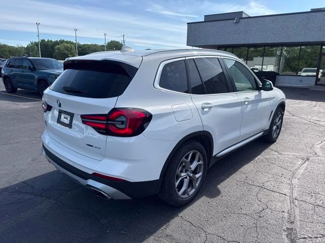2024 Alpine White BMW X3 xDrive30i AWD SUV