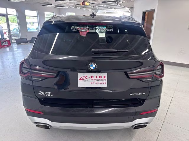2024 Jet Black BMW X3 xDrive30i AWD SUV