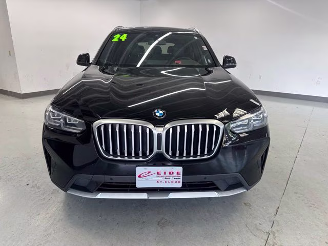 2024 Jet Black BMW X3 xDrive30i AWD SUV
