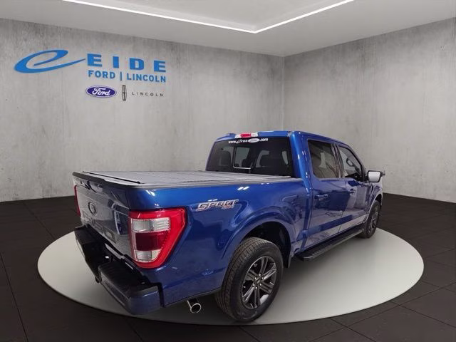 2023 Atlas Blue Metallic Ford F-150 Lariat 4X4 Truck