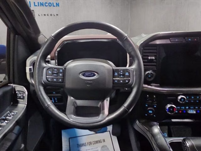 2023 Atlas Blue Metallic Ford F-150 Lariat 4X4 Truck