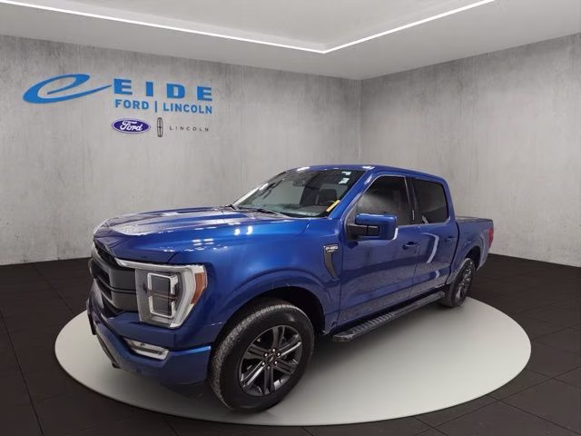 2023 Atlas Blue Metallic Ford F-150 Lariat 4X4 Truck