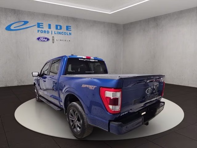 2023 Atlas Blue Metallic Ford F-150 Lariat 4X4 Truck