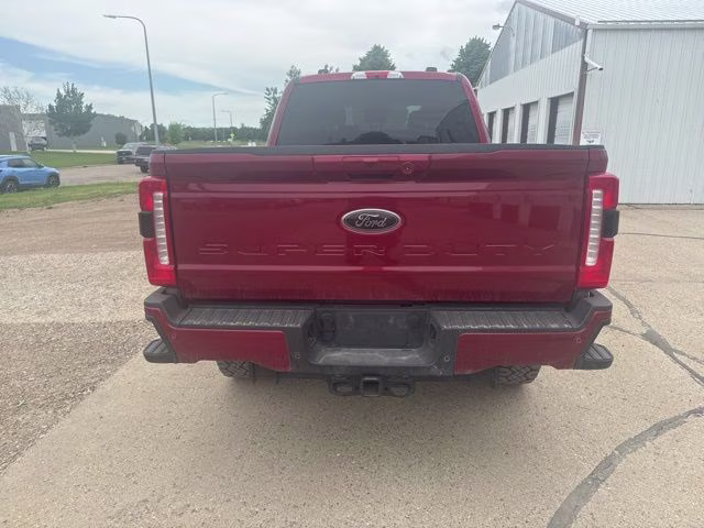 2025 Red Ford Super Duty F-250 SRW 4X4 Truck