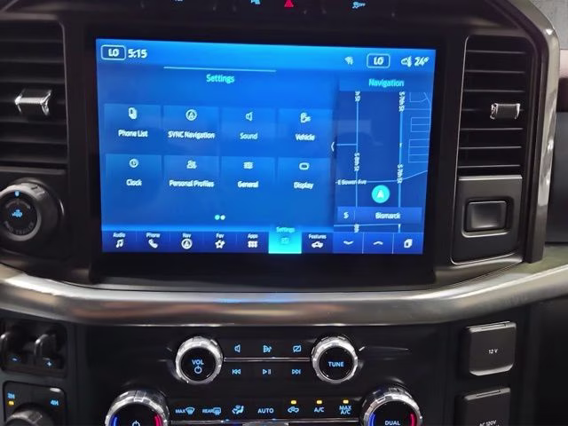 2023 Atlas Blue Metallic Ford F-150 Lariat 4X4 Truck