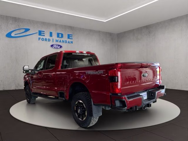 2025 Red Ford Super Duty F-250 SRW Platinum 4X4 Truck