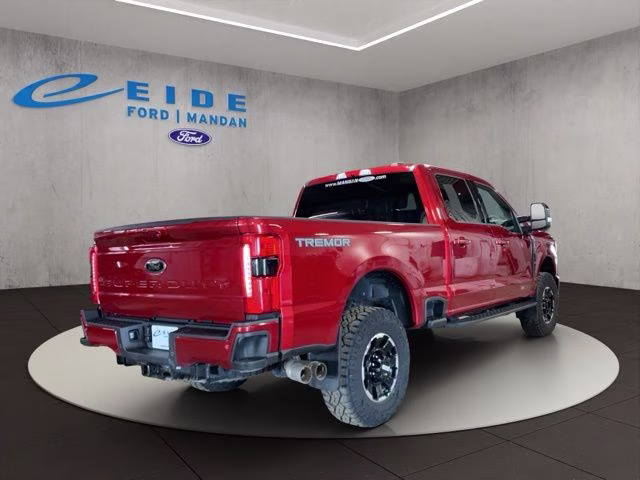 2025 Red Ford Super Duty F-250 SRW Platinum 4X4 Truck