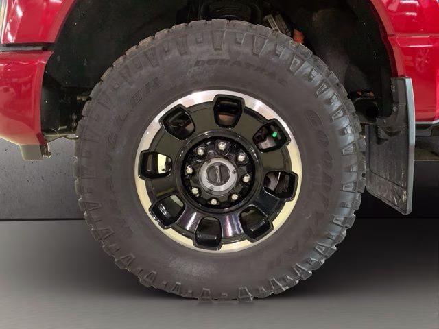 2025 Red Ford Super Duty F-250 SRW Platinum 4X4 Truck