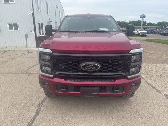 2025 Red Ford Super Duty F-250 SRW 4X4 Truck