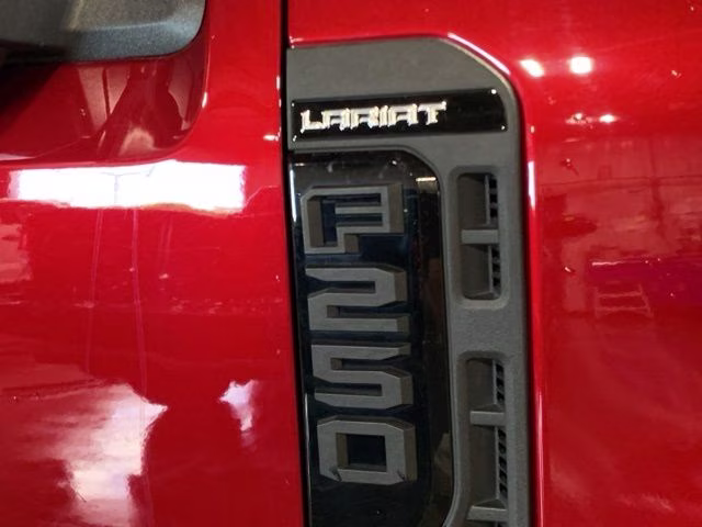 2025 Red Ford Super Duty F-250 SRW Platinum 4X4 Truck