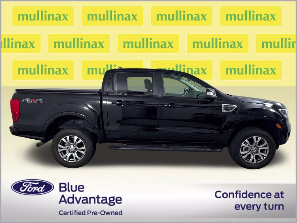 2022 Shadow Black Ford Ranger Lariat 4X4 Truck