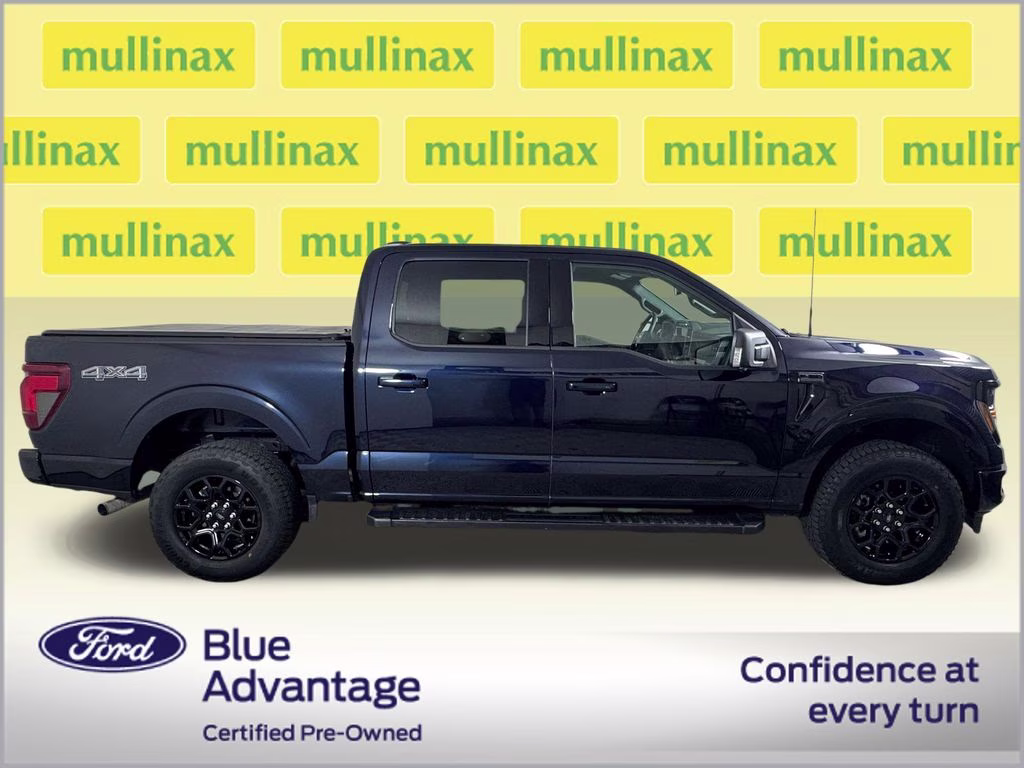 2025 Blue Metallic Ford F-150 XLT 4X4 Truck